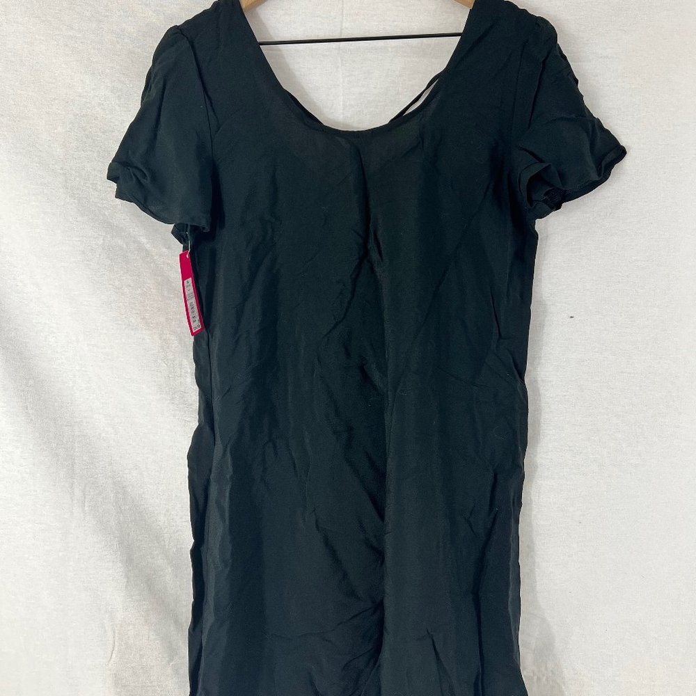 BRAND NEW black midi dress